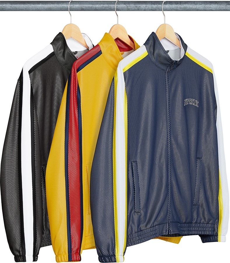 Bonded Mesh Track Jacket